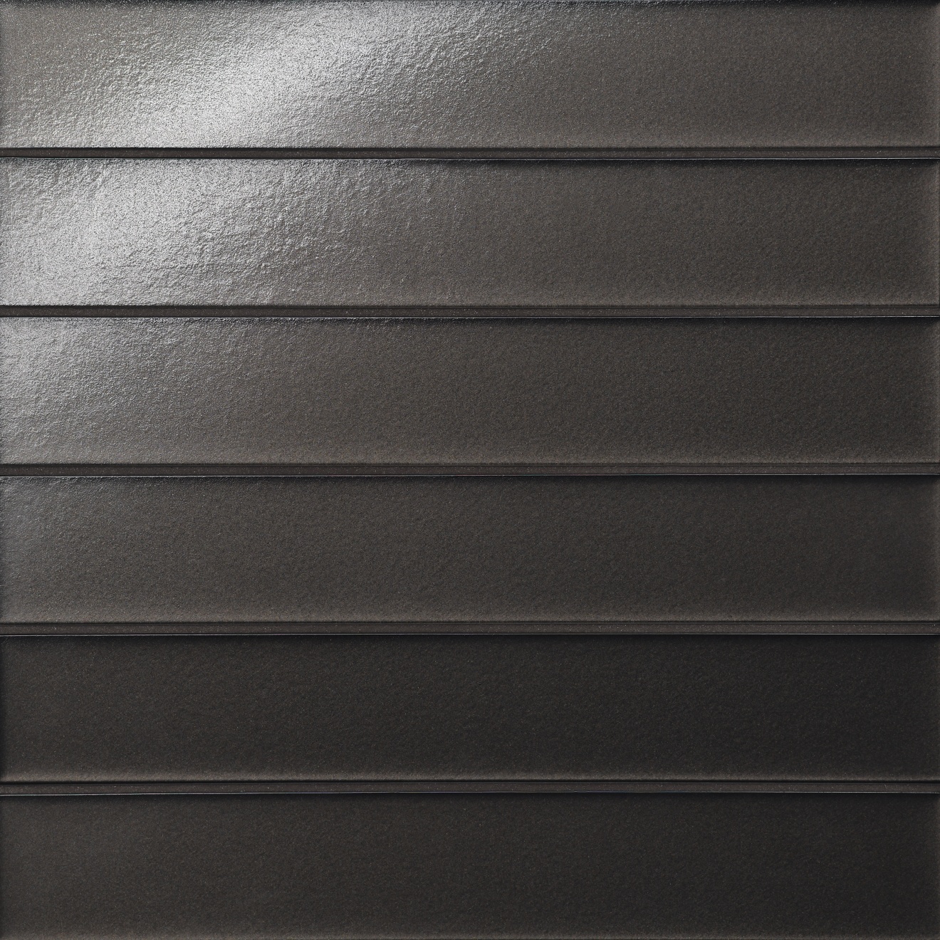 Kaikos 2x12 Glass Field Tile Matte Brown