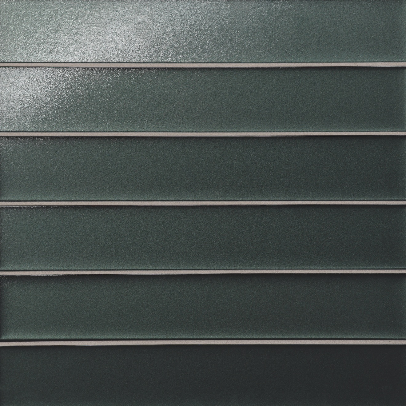 Kaikos 2x12 Glass Field Tile Matte Dark Green