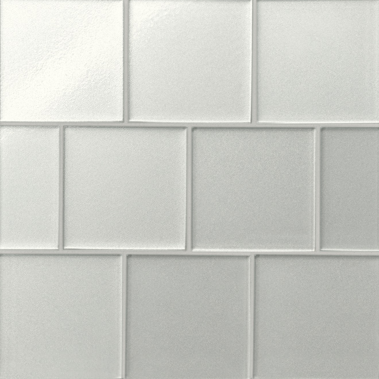 Kaikos 4x4 Glass Field Tile Matte Pearl
