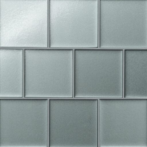 Kaikos 4x4 Glass Field Tile Matte Light Green