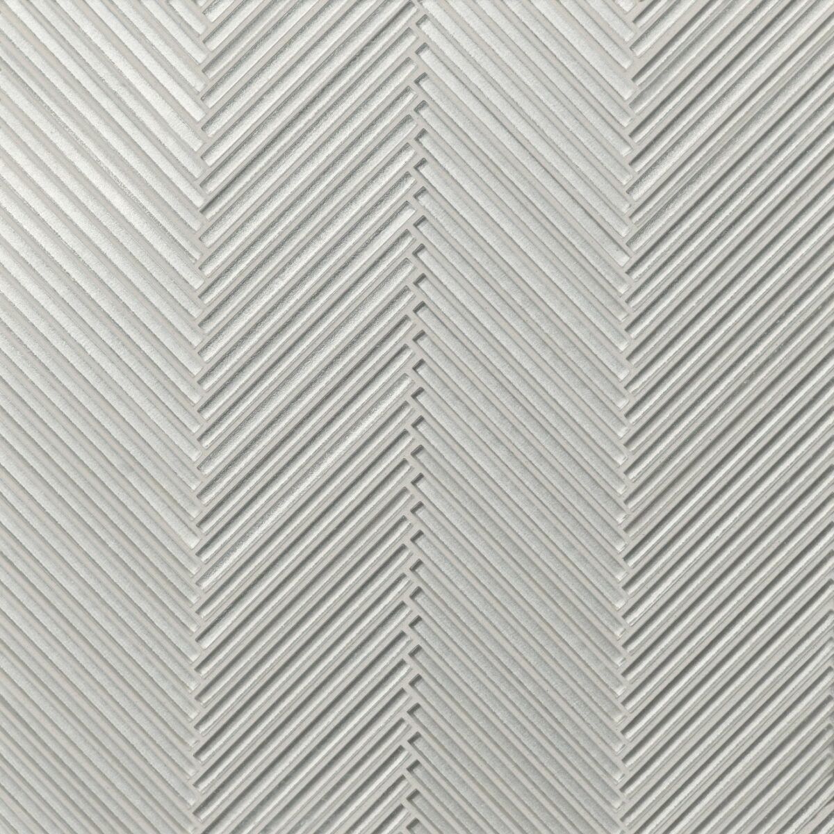 Kaikos Skinny Chevron All Glass Mosaic Pearl Matte