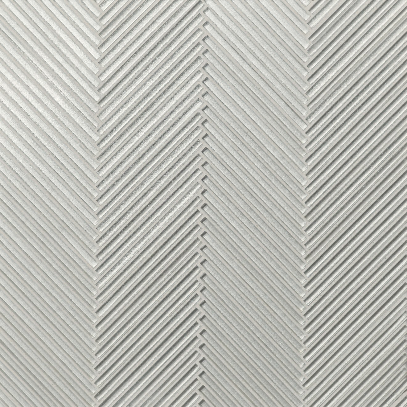 Kaikos Skinny Chevron All Glass Mosaic Pearl Matte