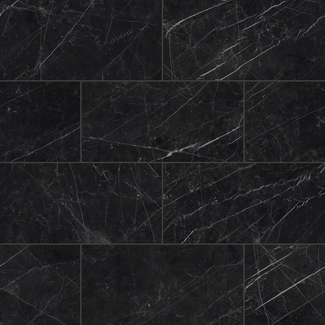 Gemma 12" x 24" Polished Porcelain Field Tile in Notte