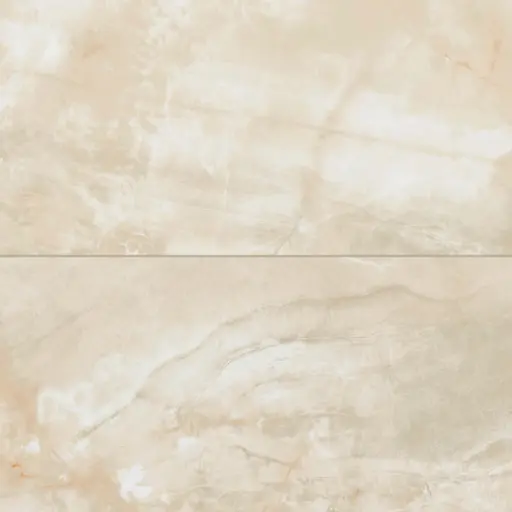 Gemma 24" x 48" Honed Porcelain Field Tile in Beige Onyx