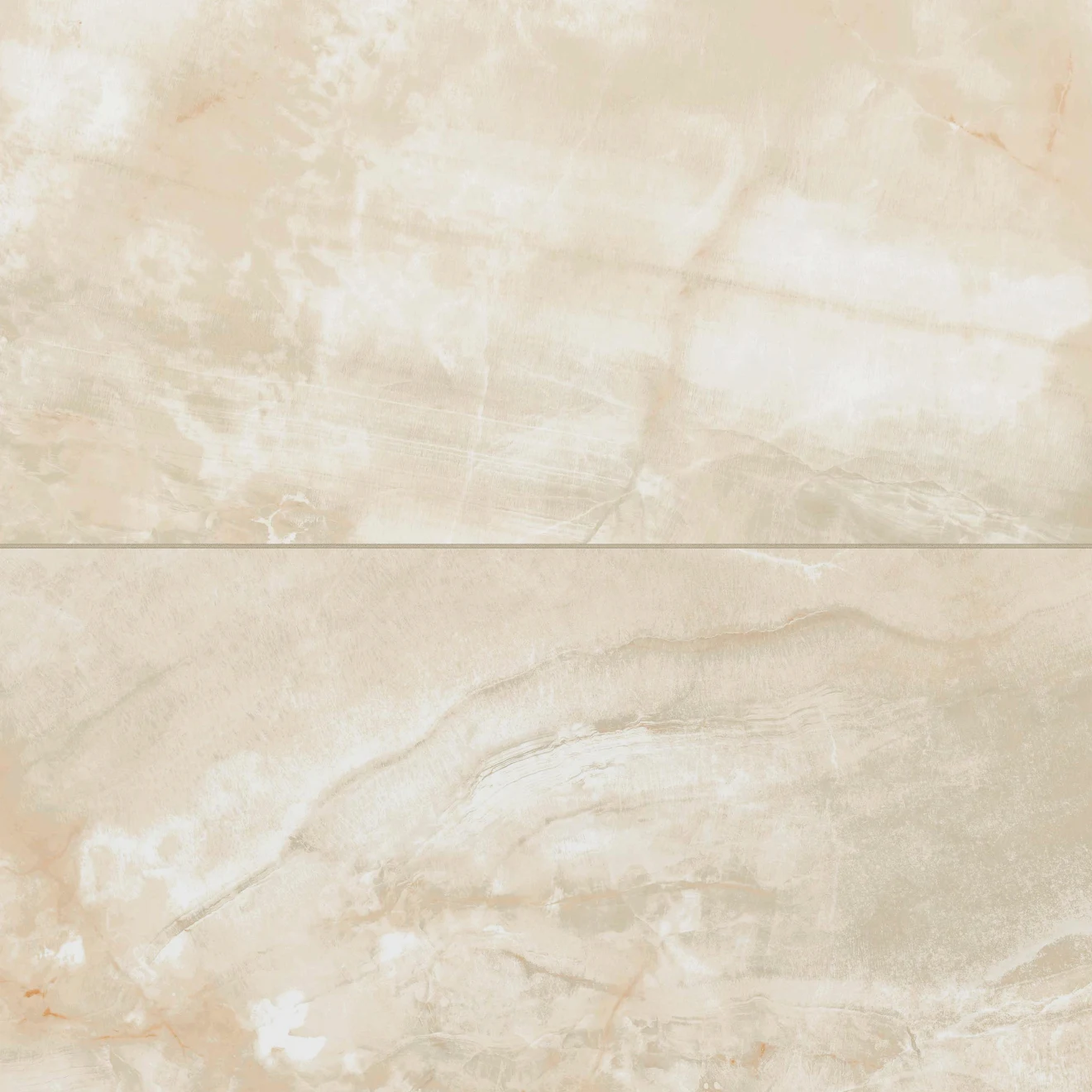 Gemma 24" x 48" Honed Porcelain Field Tile in Beige Onyx