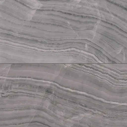 Gemma 24" x 48" Honed Porcelain Field Tile in Grey Onyx