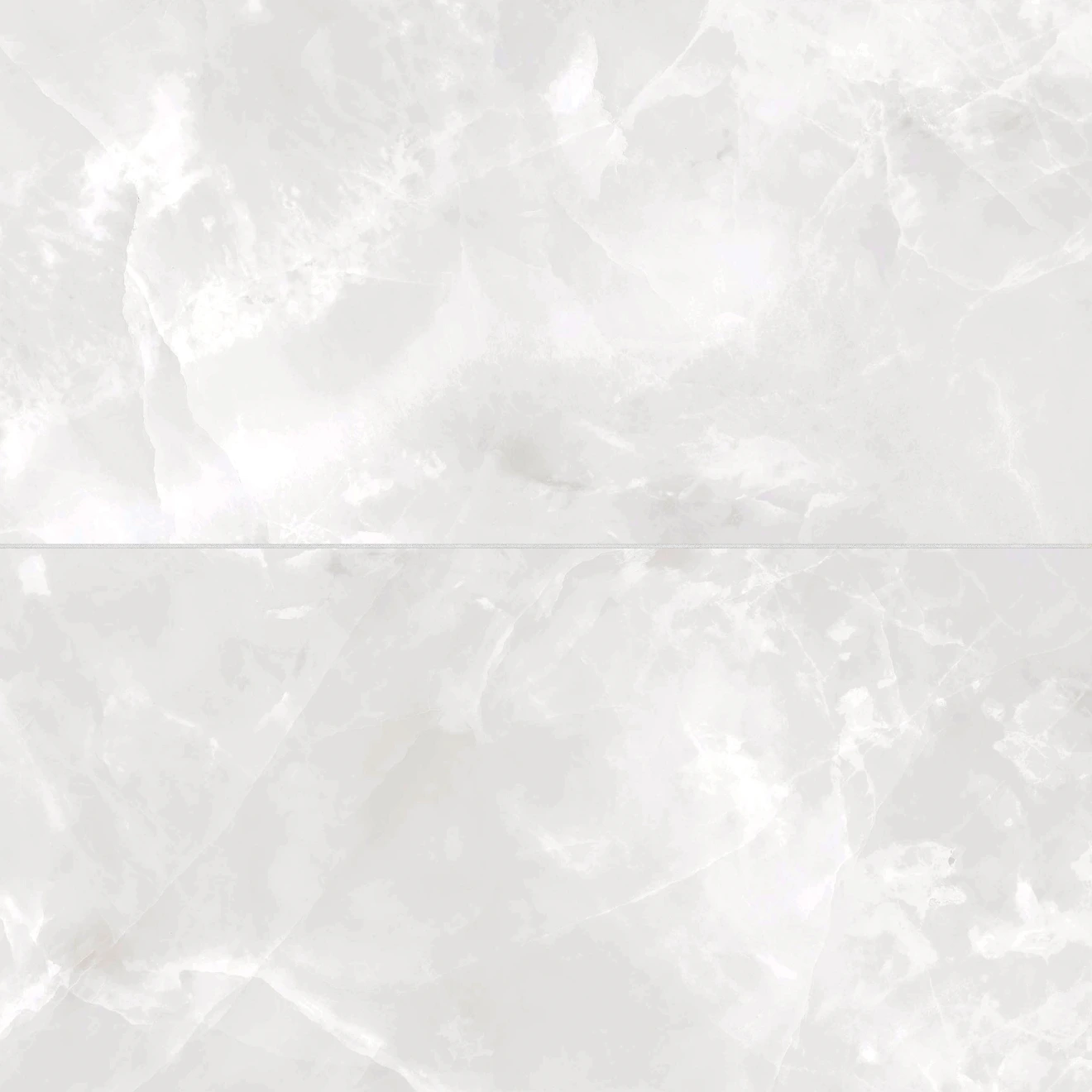 Gemma 24" x 48" Honed Porcelain Field Tile in White Onyx