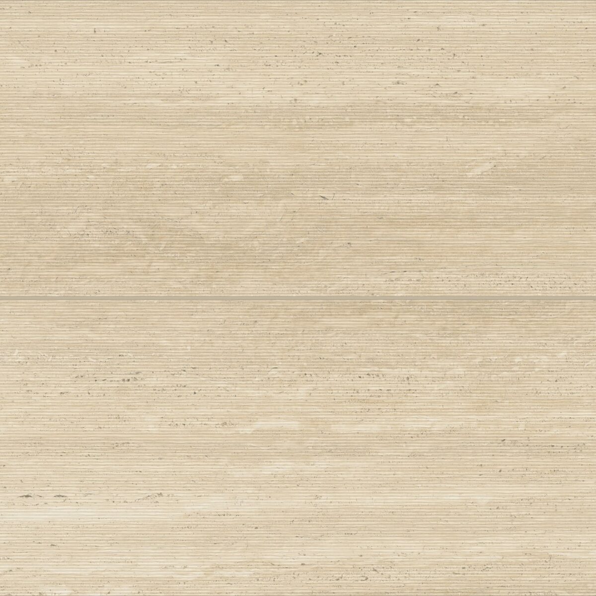 Sensi Roma 24" x 48" Satin Porcelain Wave Deco in Cream