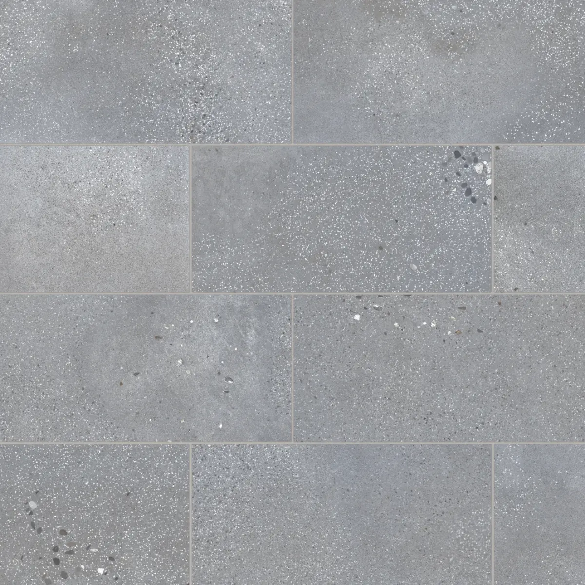Area 51 12" x 24" Matte Porcelain Field Tile in Steel