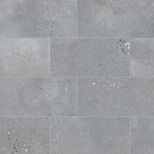 Area 51 12" x 24" Matte Porcelain Field Tile in Steel