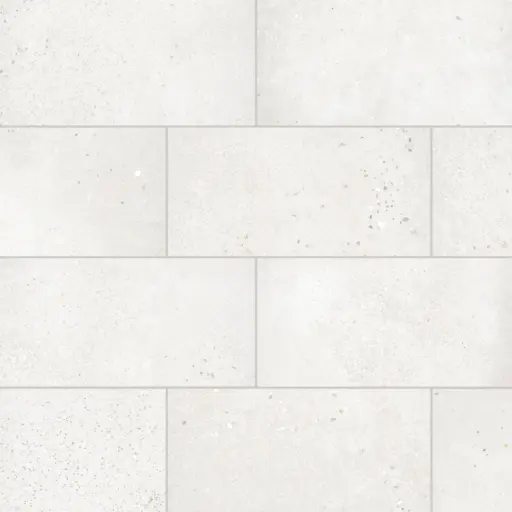 Area 51 12" x 24" Matte Porcelain Field Tile in White