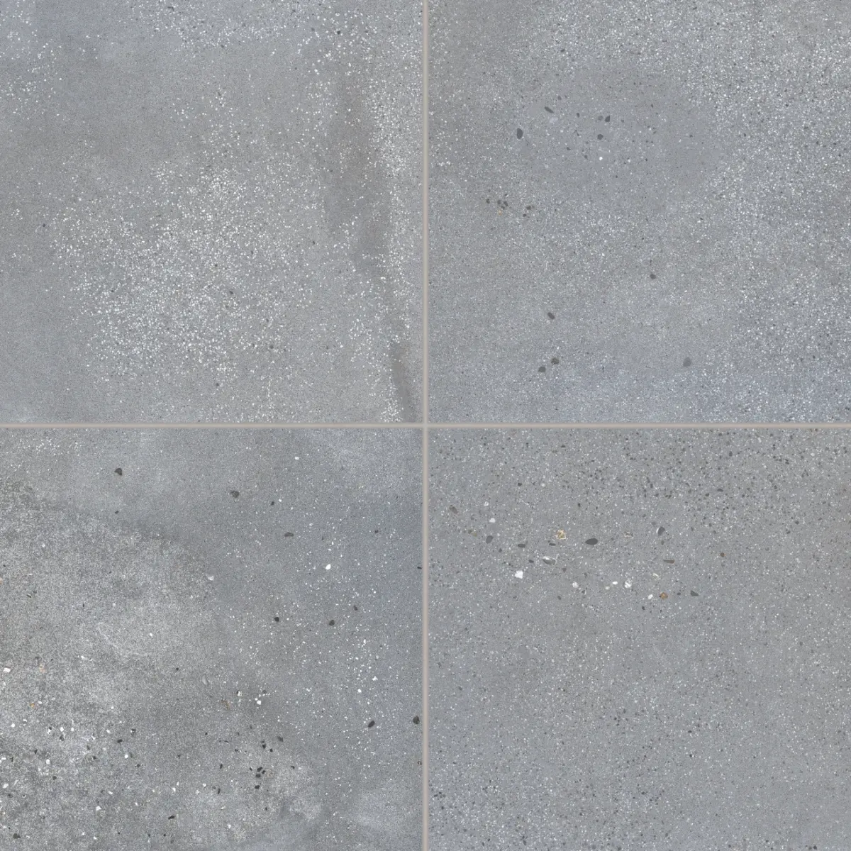 Area 51 24" x 24" Matte Porcelain Field Tile in Steel