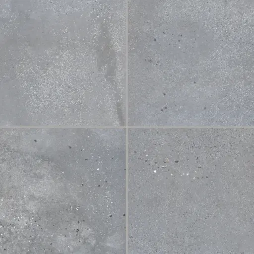 Area 51 24" x 24" Matte Porcelain Field Tile in Steel