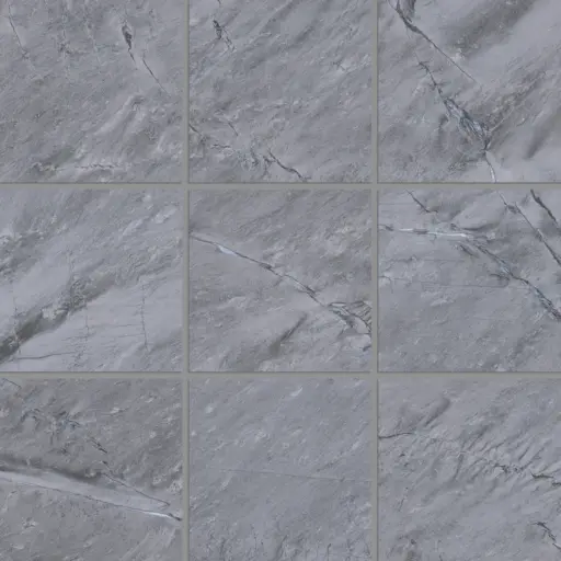 Prati 4" x 4" Honed Porcelain Mosaic in Breccia Grey