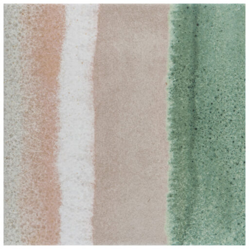 Matter Canvas Taupe Green 6 in. x 6 in. Porcelain Floor and Wall Tile