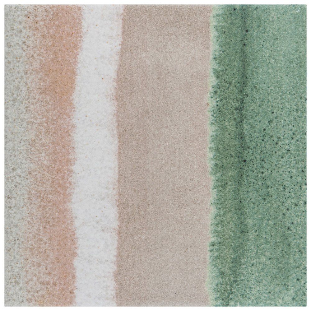 Matter Canvas Taupe Green 6 in. x 6 in. Porcelain Floor and Wall Tile
