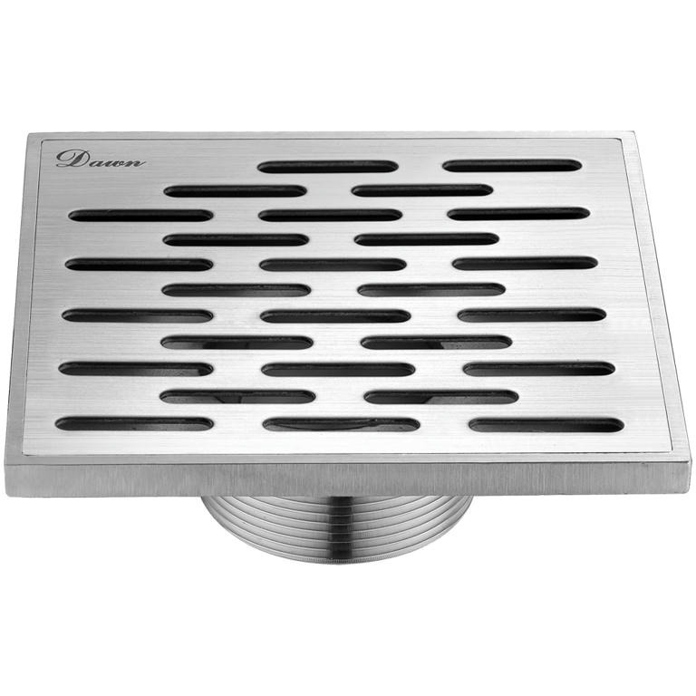 Dawn® Yangtze River Series - Square Shower Drain 5"L (Threaded)