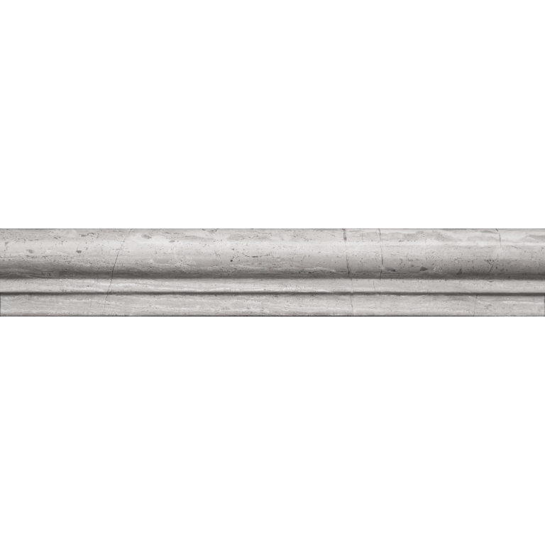 Wooden Grey Chair Rail 2 X 12