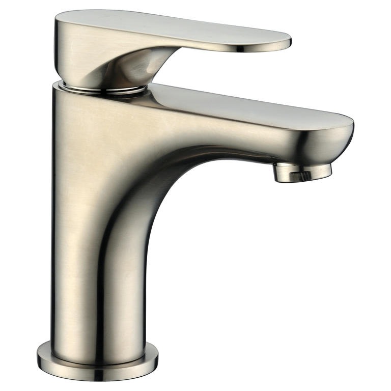 Dawn® Single-lever lavatory faucet, Brushed Nickel (Standard pull-up drain with lift rod D90 0010BN included)