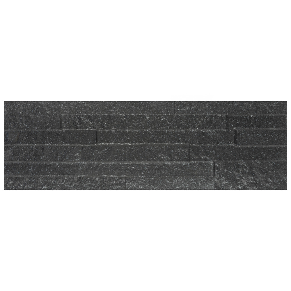 Tikal Black 6-1/2 in. x 20-3/8 in. Ceramic Wall Tile