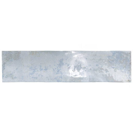 Biarritz Blue 3 in. x 11-7/8 in. Ceramic Wall Tile