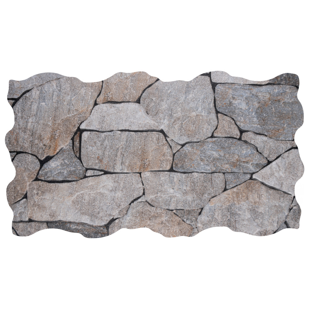 Masia Andorra Gris 10-3/8 in. x 18-3/4 in. Ceramic Wall Tile