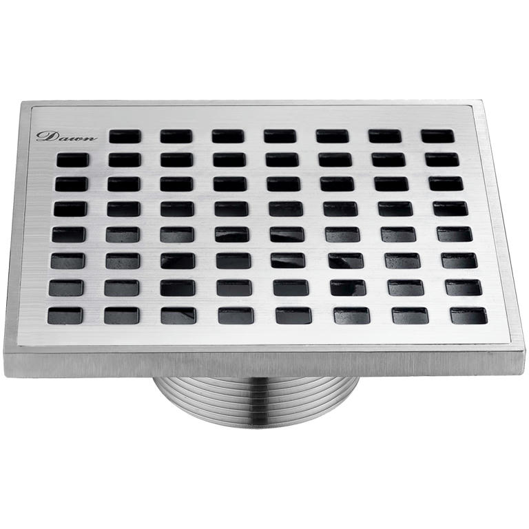 Dawn® Brisbane River Series - Square Shower Drain 5"L (Threaded)