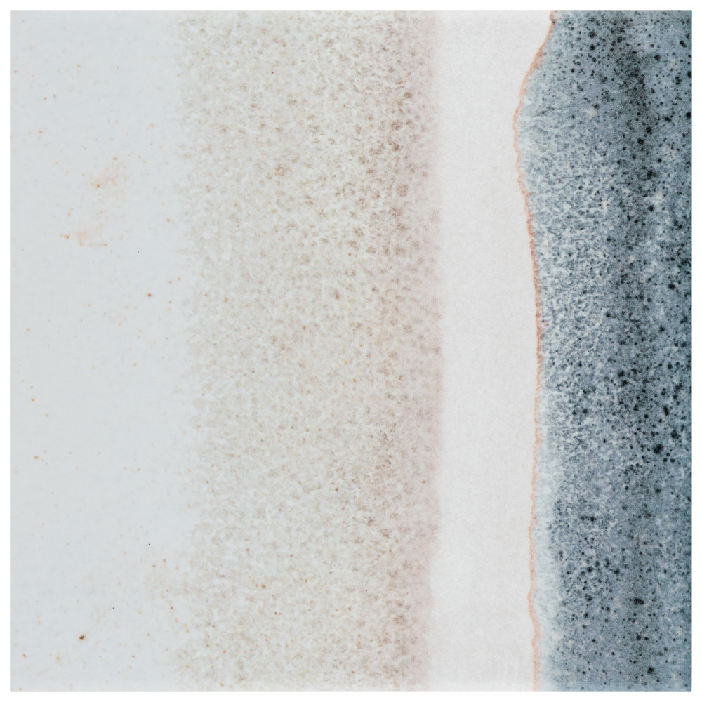 Matter Canvas Bone Blue 6 in. x 6 in. Porcelain Floor and Wall Tile