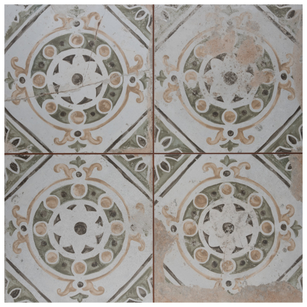 Kings Porto Iria 17-5/8 in. x 17-5/8 in. Ceramic Floor and Wall Tile