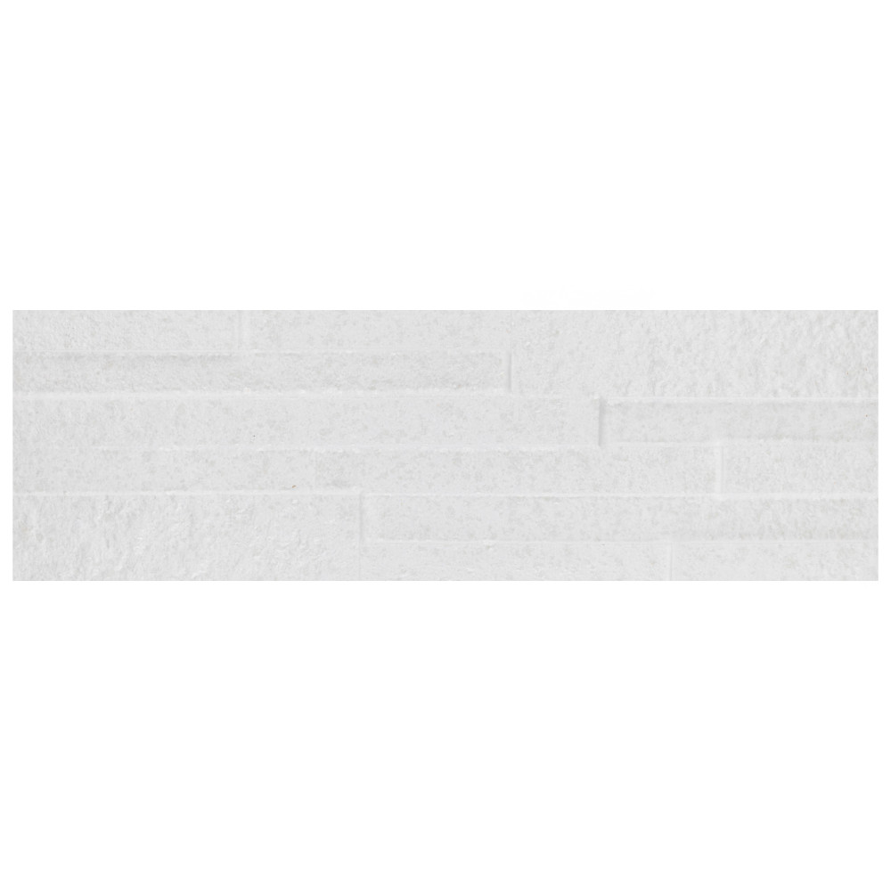 Tikal White 6-1/2 in. x 20-3/8 in. Ceramic Wall Tile