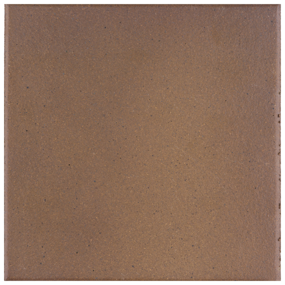 Klinker Flame Brown 5-7/8 in. x 5-7/8 in. Ceramic Floor and Wall Tile