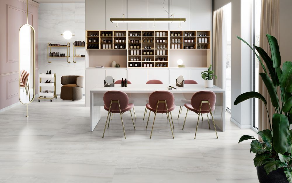 Akoya Silver Matte 24 X 48