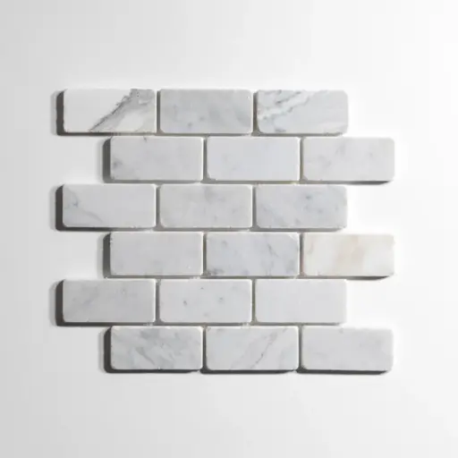 Antique Carrara 2" x 4" Brick