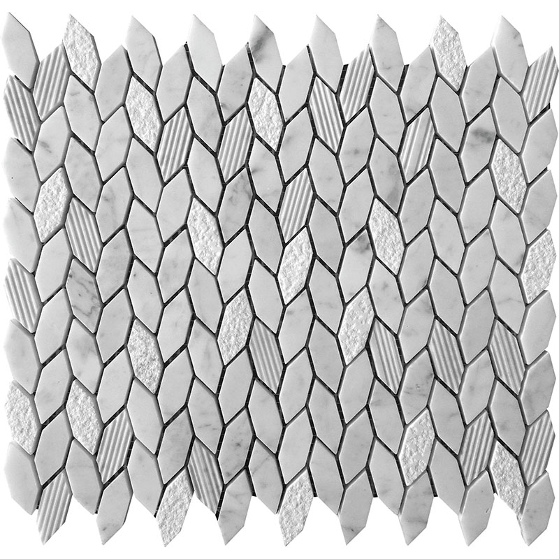Leaf Carrara 11.8 X 12