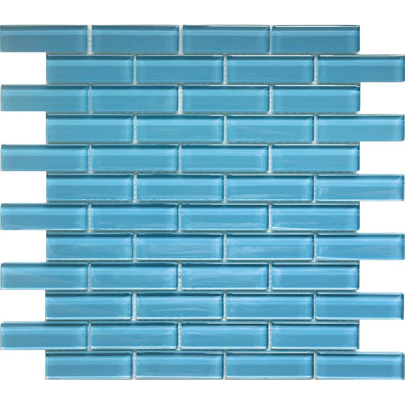Turquoise Brick Gloss 11.9 X 11.9