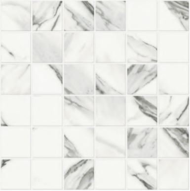Bianco Venatino 13X13 Mosaic