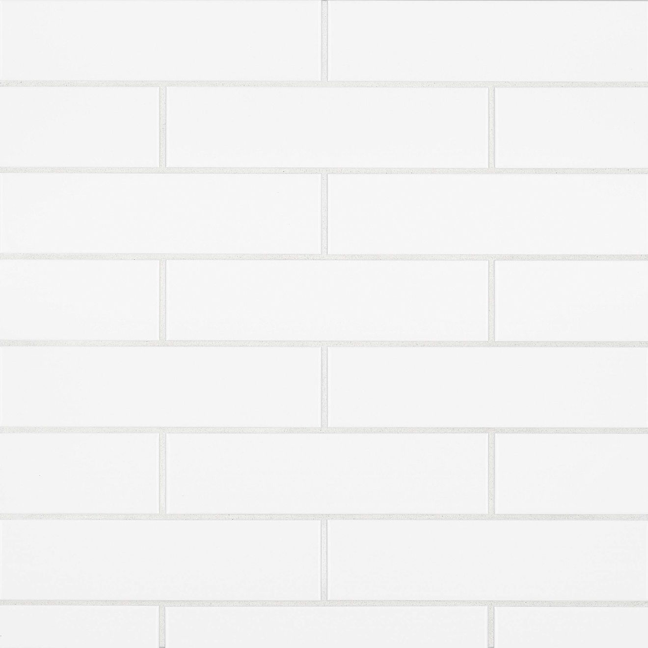 Traditions 3" x 12" Matte Ceramic Tile in White