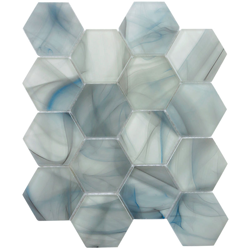 Blue Hex 9.1 X 10.5