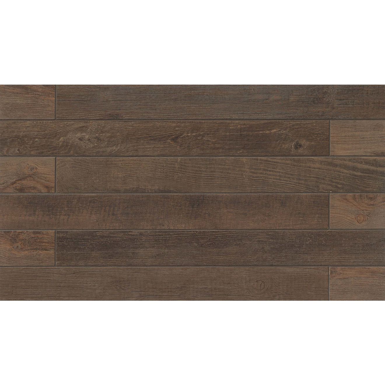 Tahoe 4" x 40" Honed Porcelain Tile in Lodge