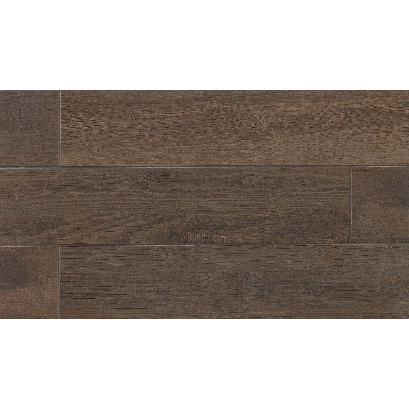 Tahoe 8" x 40" Honed Porcelain Tile in Lodge