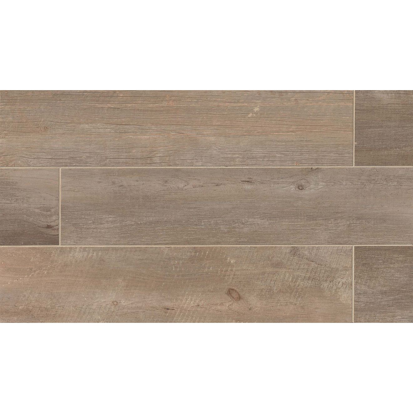 Tahoe 8" x 40" Honed Porcelain Tile in Trail