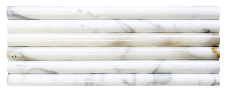 Calacatta Gold Polished Pencil .75 X 12