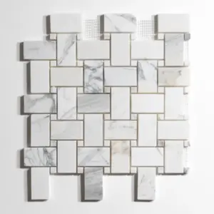 Calacatta/Calacatta Basket Weave