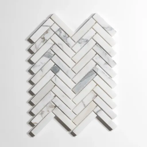 Calacatta Herringbone