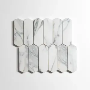 Calacatta Picket Mosaic