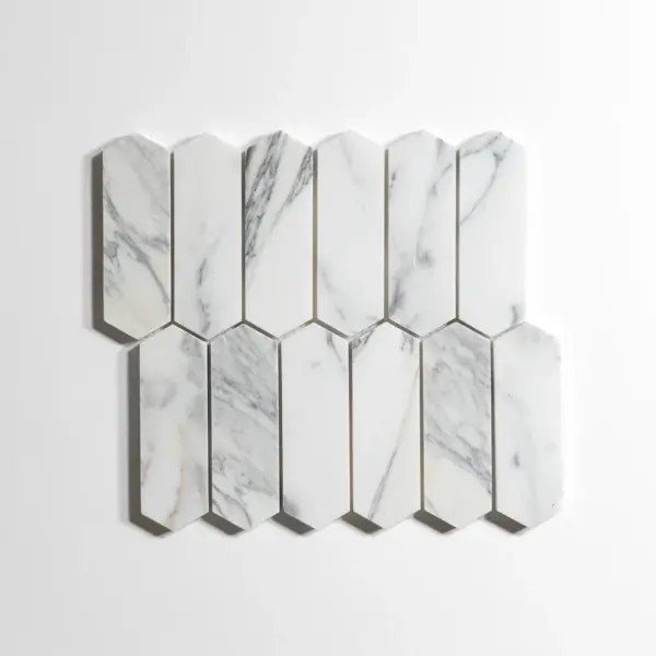Calacatta Picket Mosaic