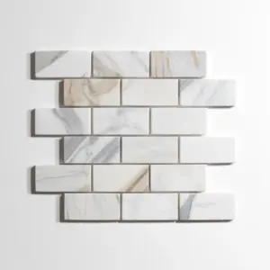 Calacatta 2" x 4" Brick