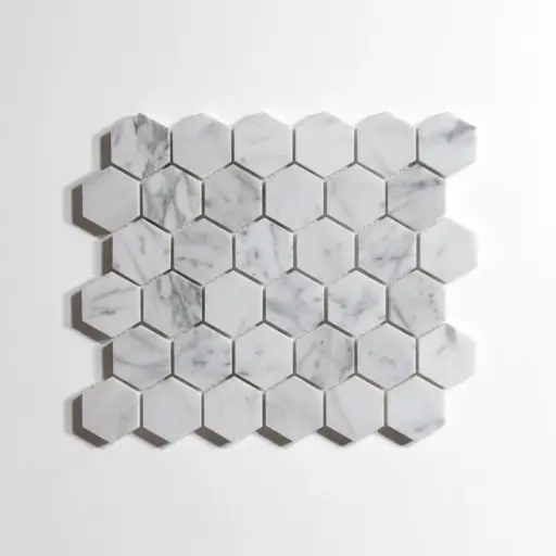 Venatino Carrara Hexagon