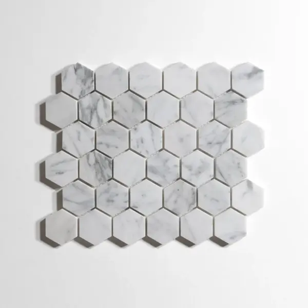 Venatino Carrara Hexagon
