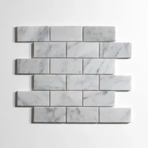Venatino Carrara 2" x 4" Brick